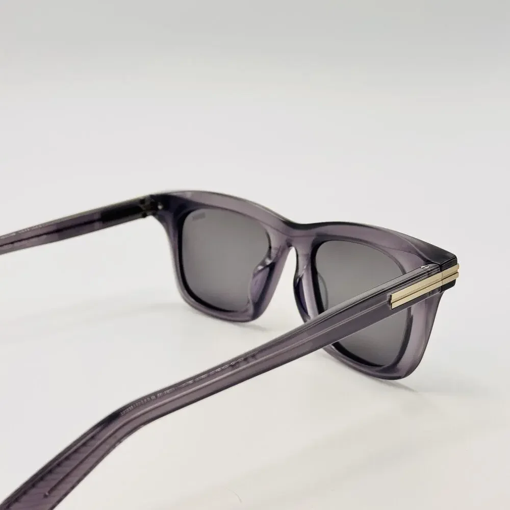Ermenegildo Zegna Sunglasses EZ0270 20D Shiny Gray Frame Smoke POLARIZED Lens
